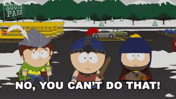 No Man We Don't Do That Here GIF