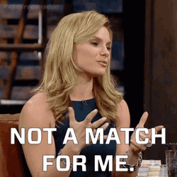 No Match For Me Swiper No Swiping GIF