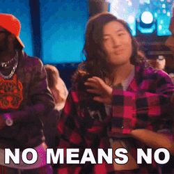 No Means No Guy Tang GIF