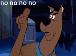 No Meme Scooby Doo GIF