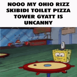 No My Ohio Meme SpongeBob And Patrick GIF
