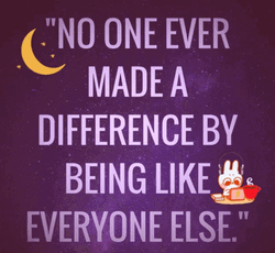 No One Ever Made A Difference Adage GIF