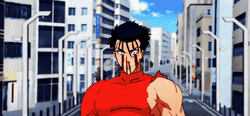 No One Punch Man Metal Bat  GIF