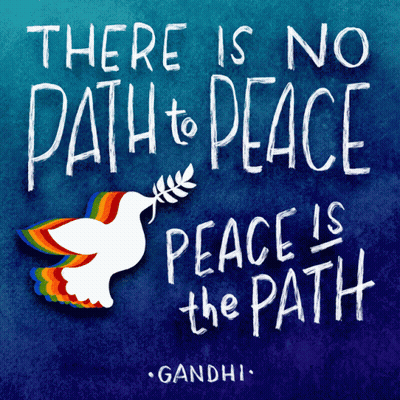 No Path To Peace Poster GIF