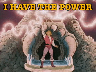 No Power He Man Unleashing Power GIF