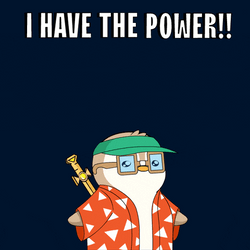 No Power Pudgy Penguin Have The Power GIF