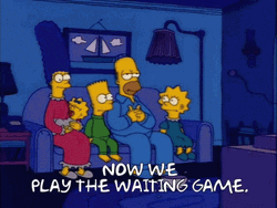 No Power The Simpsons Waiting For Power GIF