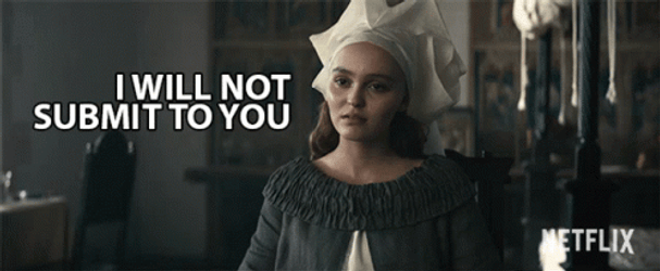No Respect Will Not Submit To You GIF
