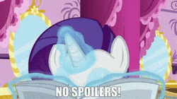 No Spoilers My Little Pony Rarity GIF