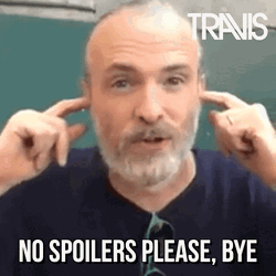No Spoilers Please Bye Fran Healy GIF