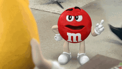 No Thanks M And M Cartoon GIF