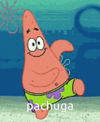 No This Is Patrick Frantic Dancing GIF