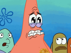 No This Is Patrick Tearing Up GIF