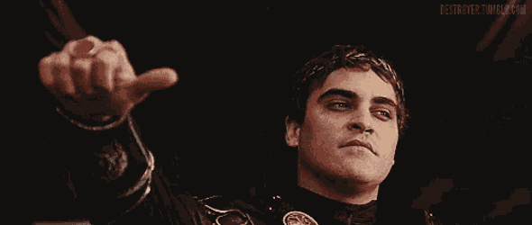 No Thumbs Down GIF