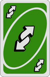 No U Uno Reverse Color Cards GIF