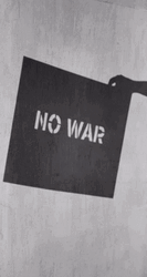 No War Sign GIF