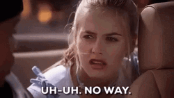 No Way Cher Horowitz GIF