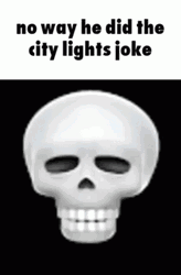 No Way He Did Skull Meme GIF