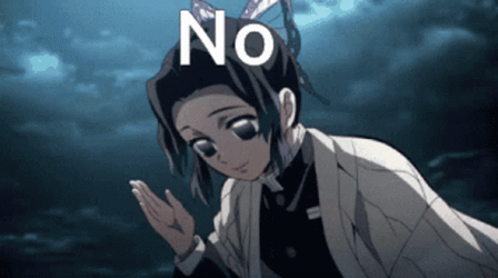 No Word On Top Shinobu Kocho GIF
