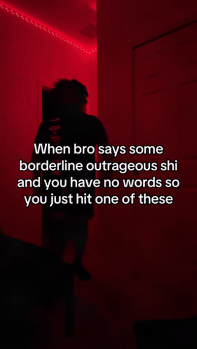 No Words Bro Outrageous Meme GIF