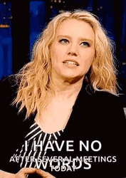 No! Words Speechless Kate Mckinon GIF