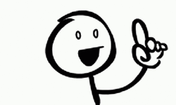 No Words Stickguy Animation GIF