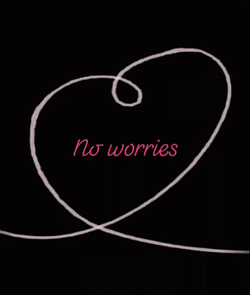 No Worries Heart Strings GIF
