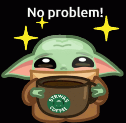 No Worries No Problem Baby Yoda GIF