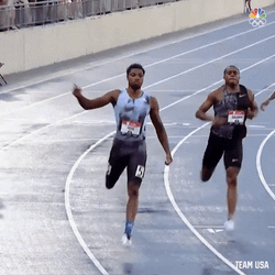 Noah Lyles 200M Run GIF