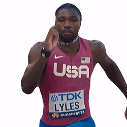 Noah Lyles Doesn’t Regret GIF