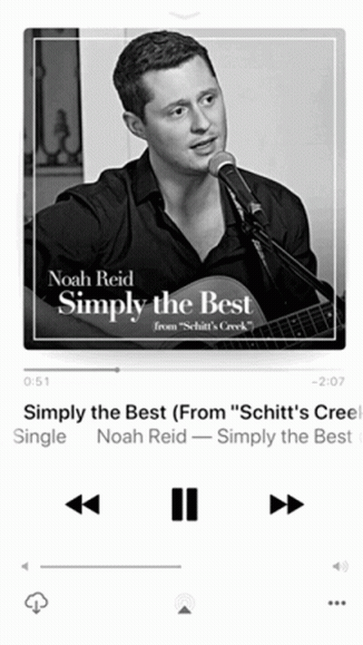 Noah Reid Simply The Best GIF