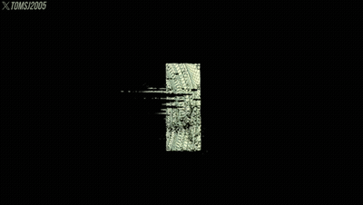 Nobody Black Background White Letters GIF
