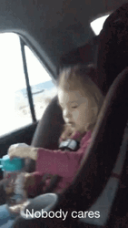 Nobody Cares Frustrated Girl Yelling GIF