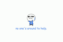 Nobody Cares Undertale Cartoon Sad Eyes GIF