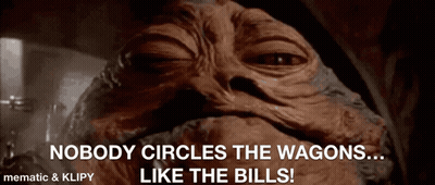 Nobody Circles The Wagons Like The Bills Meme GIF