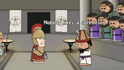 Nobody Likes A Sore Loser GIF