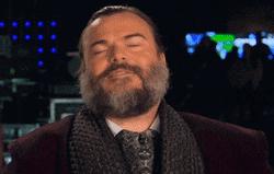 Nodding Jack Black Satisfied GIF