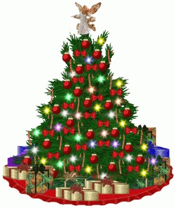 Noel Christmas Tree Lighting GIF