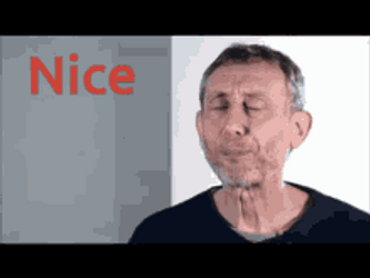 Noice Michael Rosen Air Kiss Meme GIF