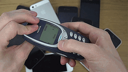Nokia 3310 Old Cellphone Inside A Blender