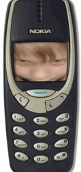 Nokia Cellphone With A Kid