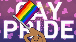 Non-binary Raising Flag Animation