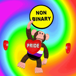 Non-binary Rotating Monkey Hearts
