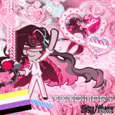 Nonbinary Cartoon Character GIF