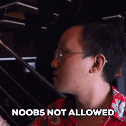 Noob Not Allowed GIF