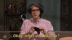 Noob Trying To Play With Instructions GIF