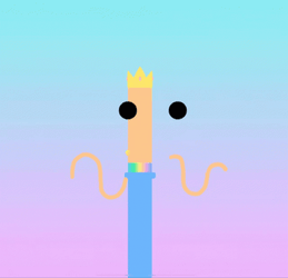 Noodle Stick Man GIF