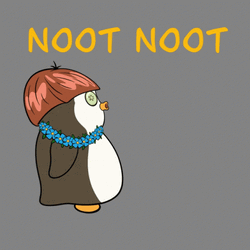 Noot Noot Bowl Cut GIF