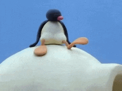 Noot Noot On Top Of Iglo GIF