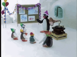 Noot Noot Playing With Friends GIF